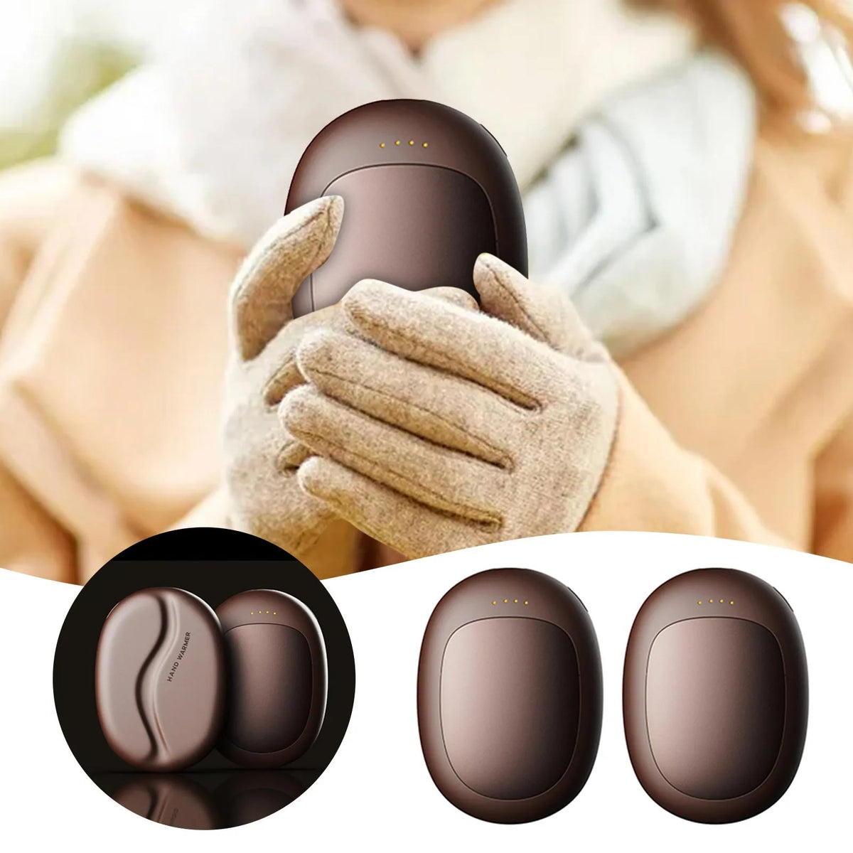 Rechargeable Hand Warmers, 2-Pack
