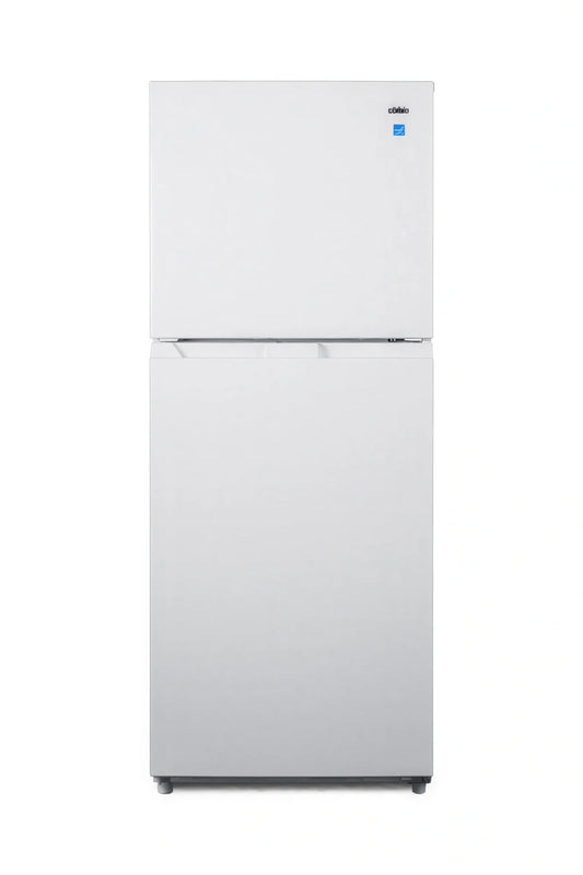 Summit Commercial Summit Appliance FF1088W Top-Mount Refrigerator-Freezer, 10.1 cu. ft., 24 in. Wide, Frost-Free, ADA Compliant