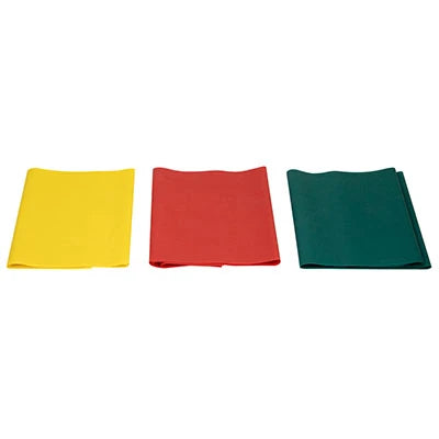 CanDo Low Powder Exercise Band Pep Pack - Easy
