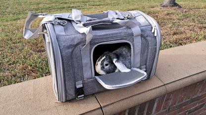 Mr. Peanut's Monterey Series Airline Compliant Horizontal Backpack Pet Carrier