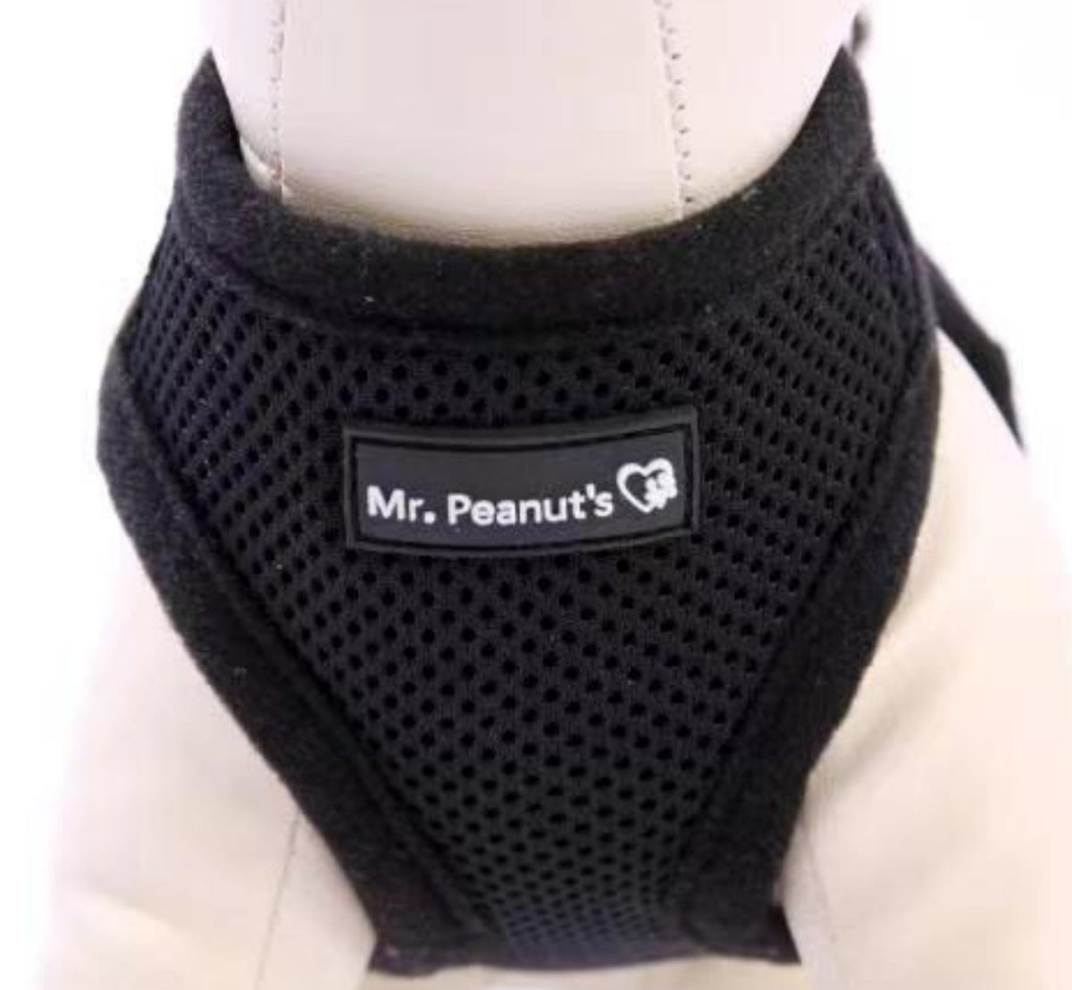 Mr. Peanut's PupTrek Soft Mesh Pet Harness with Matching Leash – Adjustable, Breathable, Choke-Free