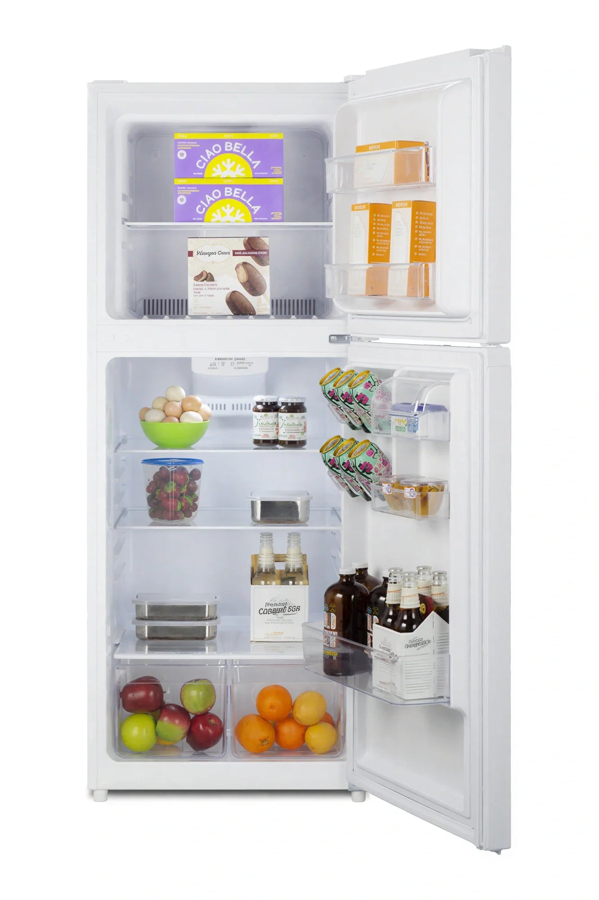 Summit Commercial Summit Appliance FF1088W Top-Mount Refrigerator-Freezer, 10.1 cu. ft., 24 in. Wide, Frost-Free, ADA Compliant