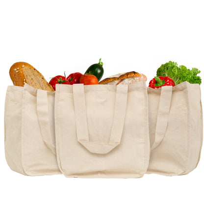 Canvas Grocery Tote Bags