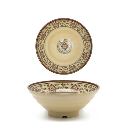 Shatterproof Melamine Ramen & Noodle Bowl – Japanese Commercial-Grade Soup Bowl