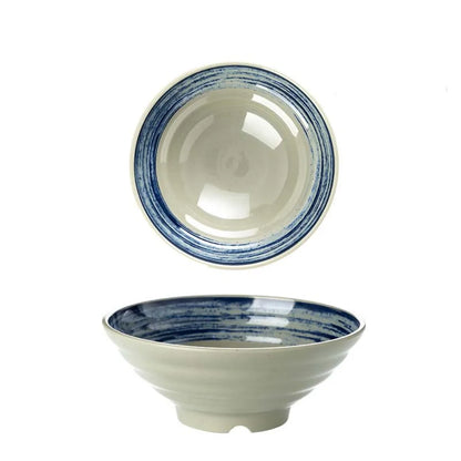 Shatterproof Melamine Ramen & Noodle Bowl – Japanese Commercial-Grade Soup Bowl