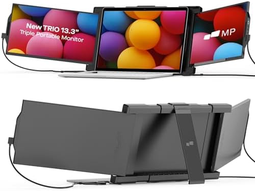 Triple-Screen Laptop Monitor Extender