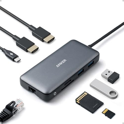 Anker 8-in-1 USB-C Laptop Docking Station