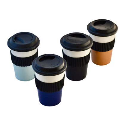 ECO TRAVEL TUMBLER - Reusable Porcelain Mug - AQUA