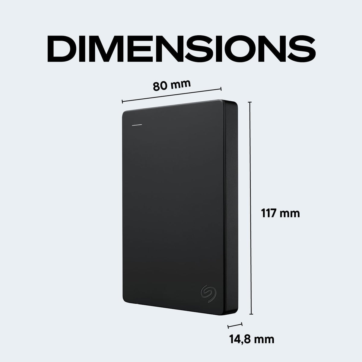 Seagate Hard Drive (USB 3.0) — Choose Capacity