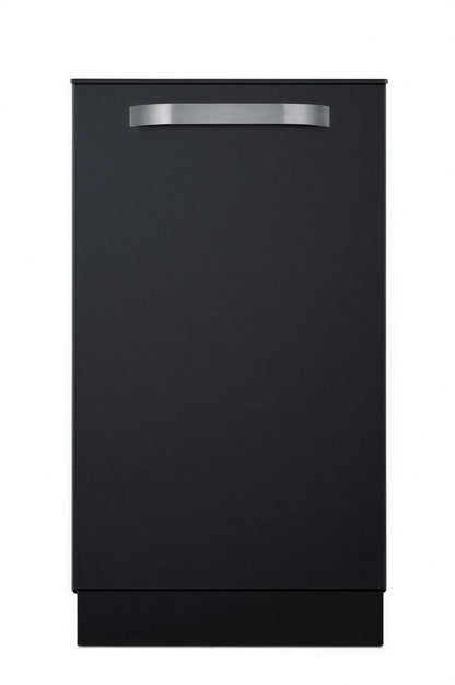 Summit Commercial Summit Appliance DW184BADA 18-Inch Built-In Dishwasher, Black Door, ENERGY STAR, ADA Compliant