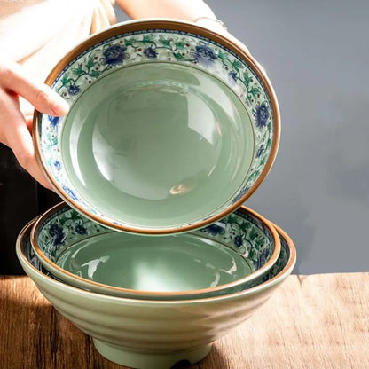 Shatterproof Melamine Ramen & Noodle Bowl – Japanese Commercial-Grade Soup Bowl