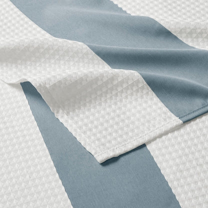 Blue Shower Curtain with 3M Water Repellent - 72x72 Inch