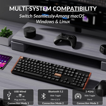Keychron K10 HE Wireless Hall-Effect Keyboard