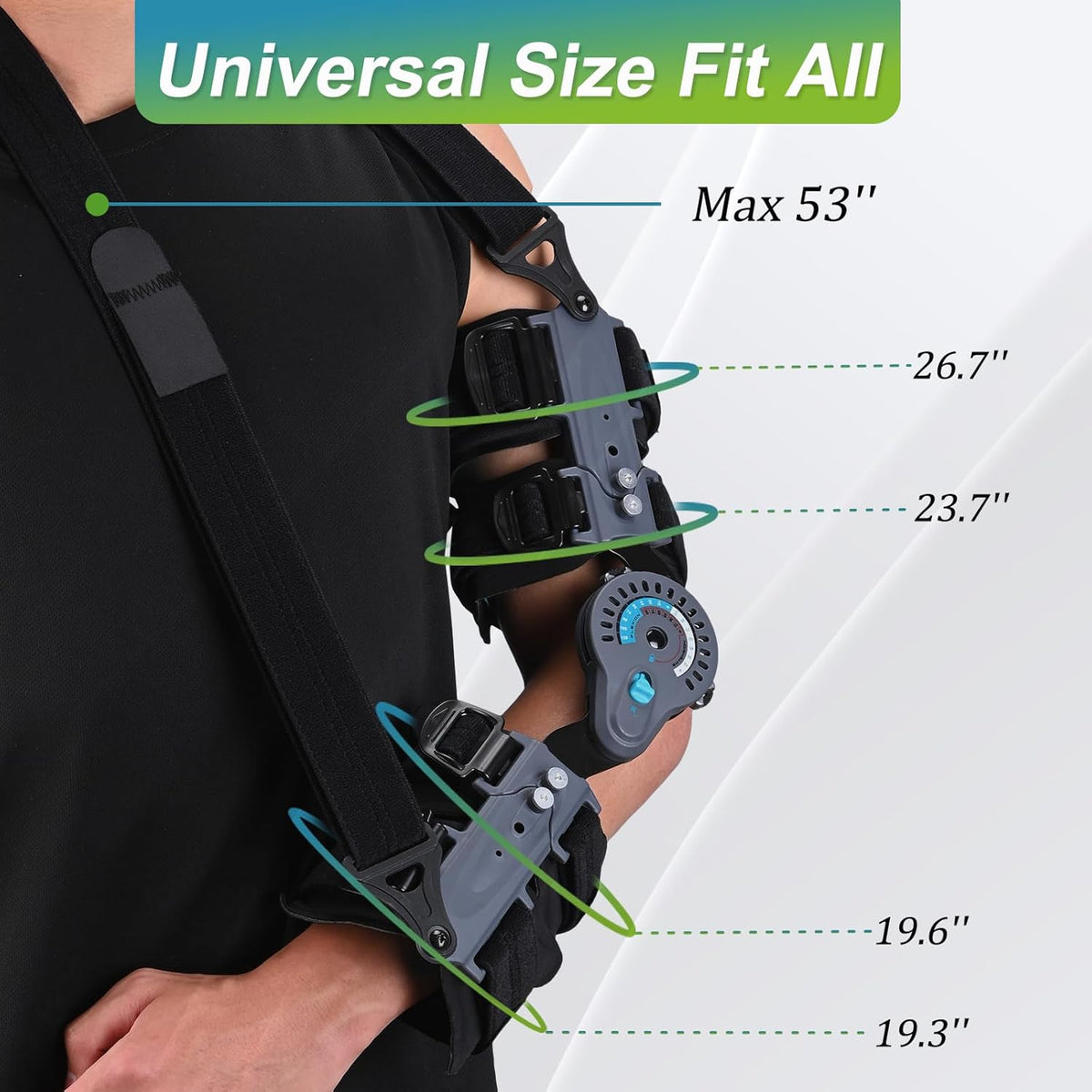 Hinged Post OP Elbow Brace