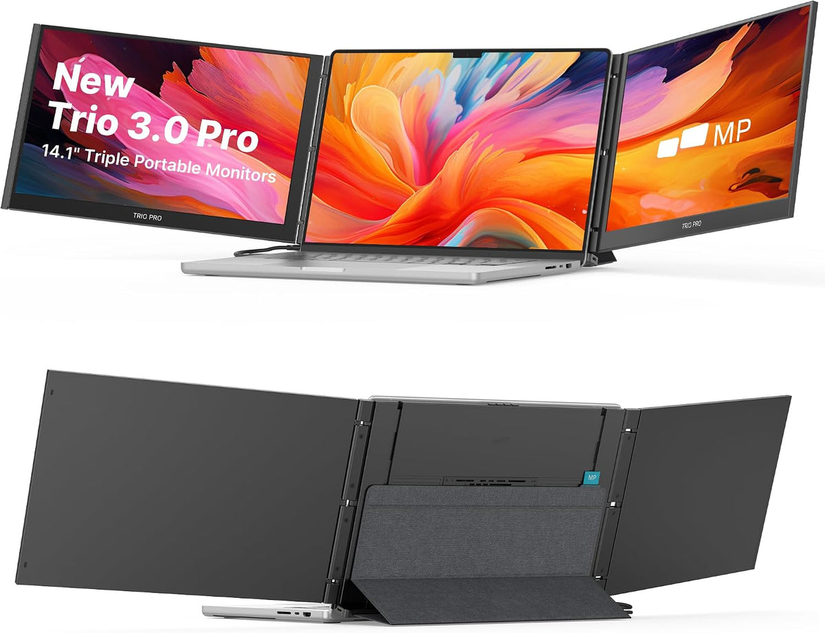 Triple-Screen Laptop Monitor Extender