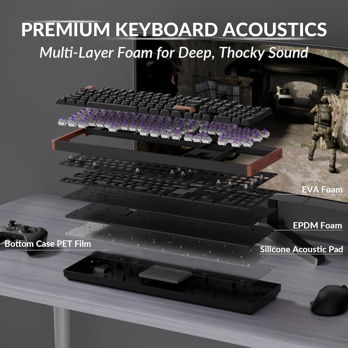 Keychron K10 HE Wireless Hall-Effect Keyboard