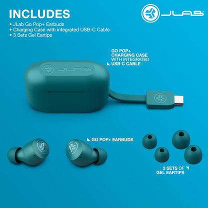 Go Air Pop+ Wireless Earbuds with 35-Hour Battery