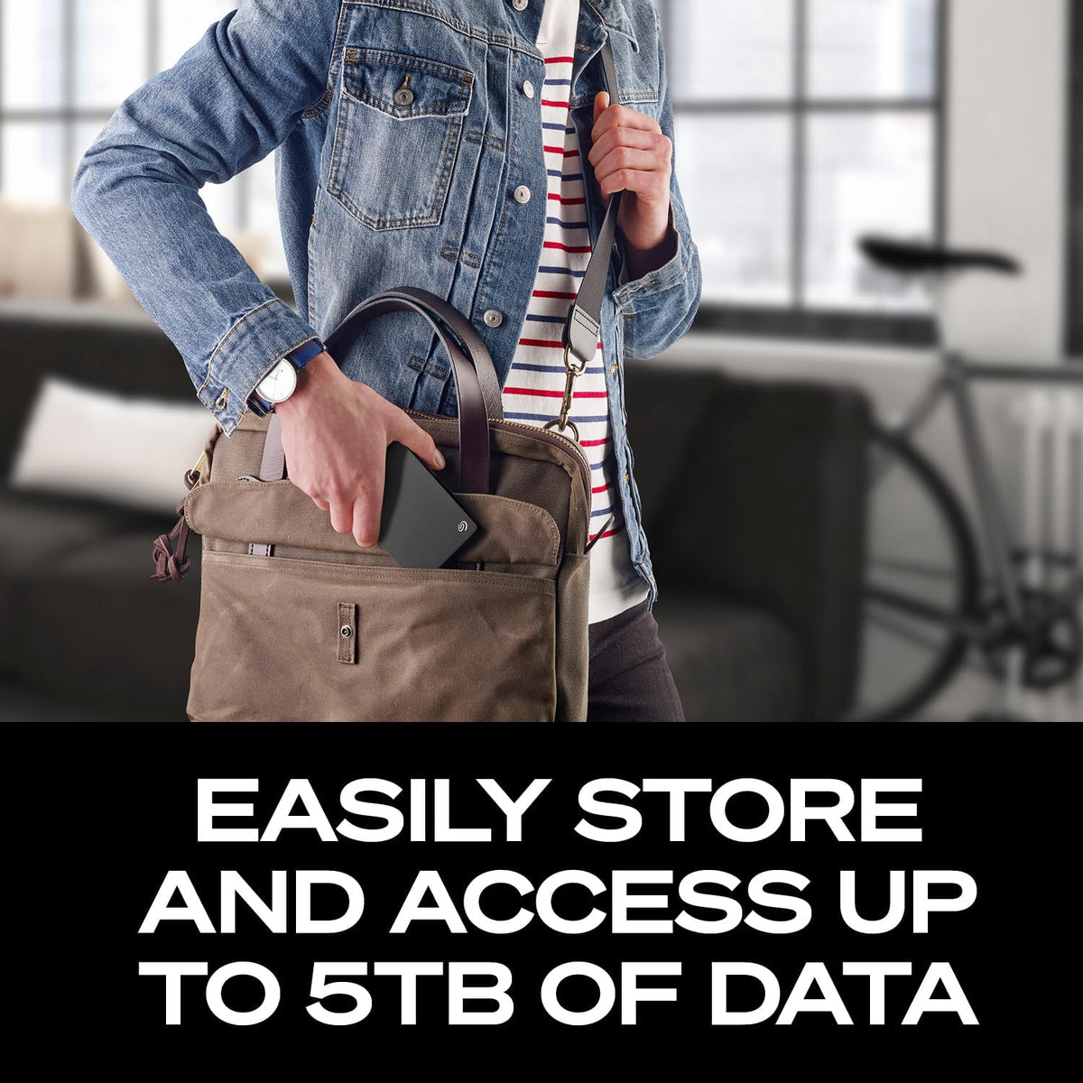 Seagate Hard Drive (USB 3.0) — Choose Capacity