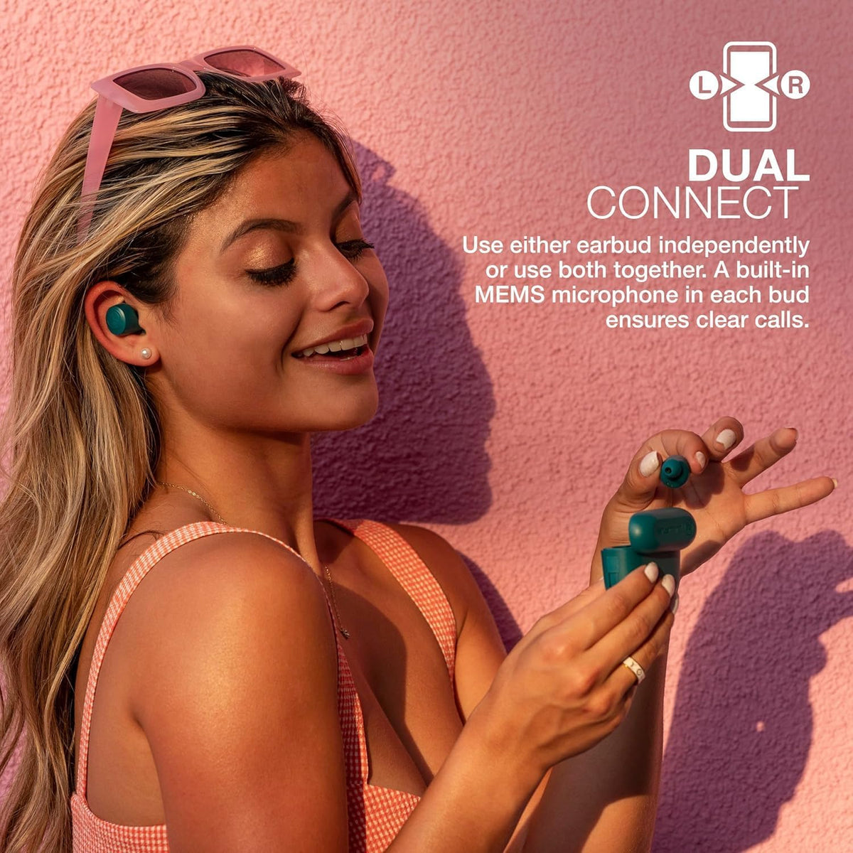 Go Air Pop+ Wireless Earbuds with 35-Hour Battery