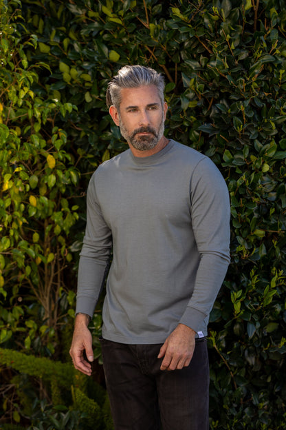 Men's Bamboo Viscose/Organic Cotton Long Sleeve T-Shirt