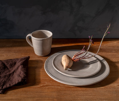 Earth Oval Dessert Plate - Set of 4