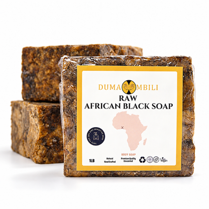 Authentic African Black Soap | Organic Skincare for Clear & Glowing Skin