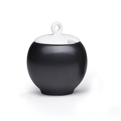 Eva Sugar Bowl & Creamer - Black
