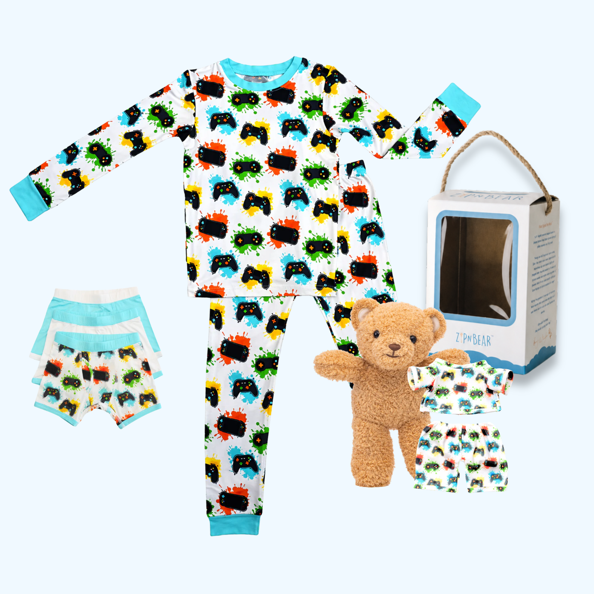 Gamers Galaxy Pajama Bundle