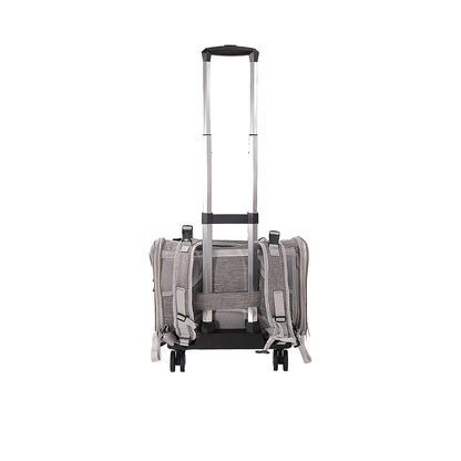Mr. Peanut's Monterey Series Airline Compliant Horizontal Backpack Pet Carrier