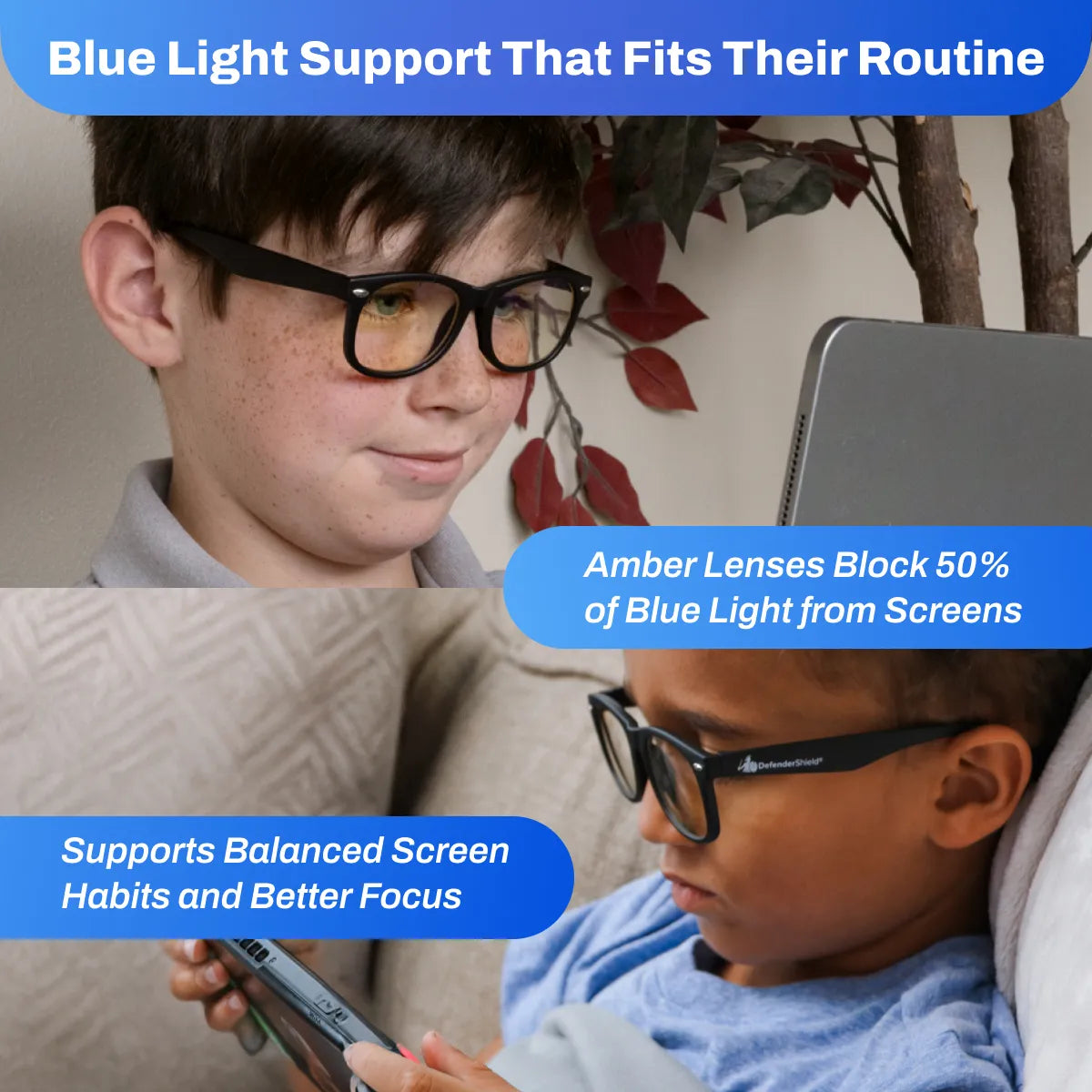 Kids' Blue Light Blocking Glasses