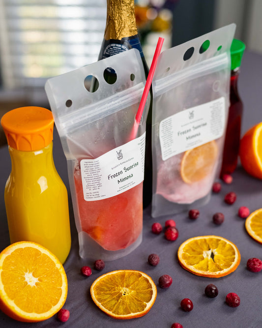 Frozen Mimosa Slushie Pouches – Brunch & Pool Mimosa Mix