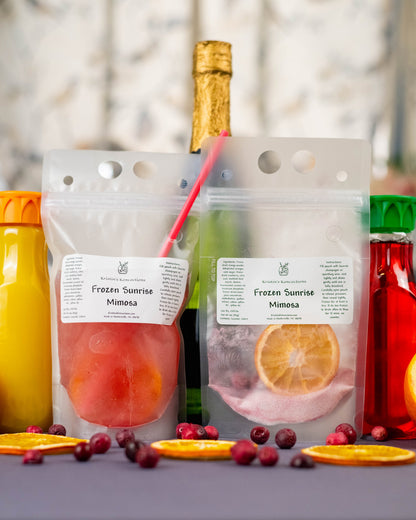 Frozen Mimosa Slushie Pouches – Brunch & Pool Mimosa Mix