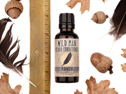Wild Man Beard Oil Conditioner - Raven