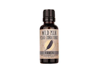 Wild Man Beard Oil Conditioner - Raven