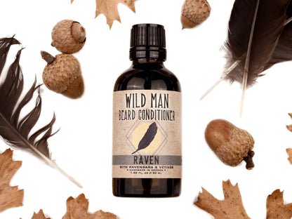 Wild Man Beard Oil Conditioner - Raven