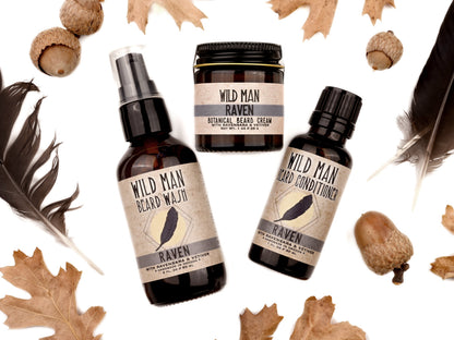 Wild Man Beard Oil Conditioner - Raven