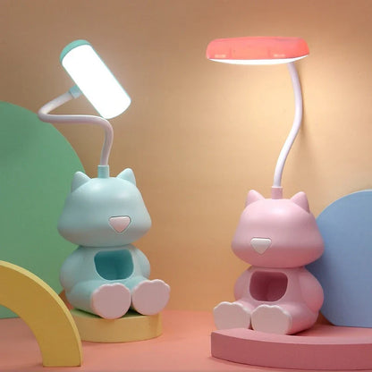 Kawaii Cat Flexible Desk Lamp