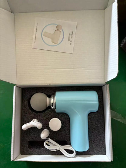Mini Handheld Massage Gun — Portable Deep Tissue Massager