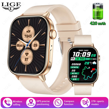 Bluetooth Smartwatch with Fitness Tracking