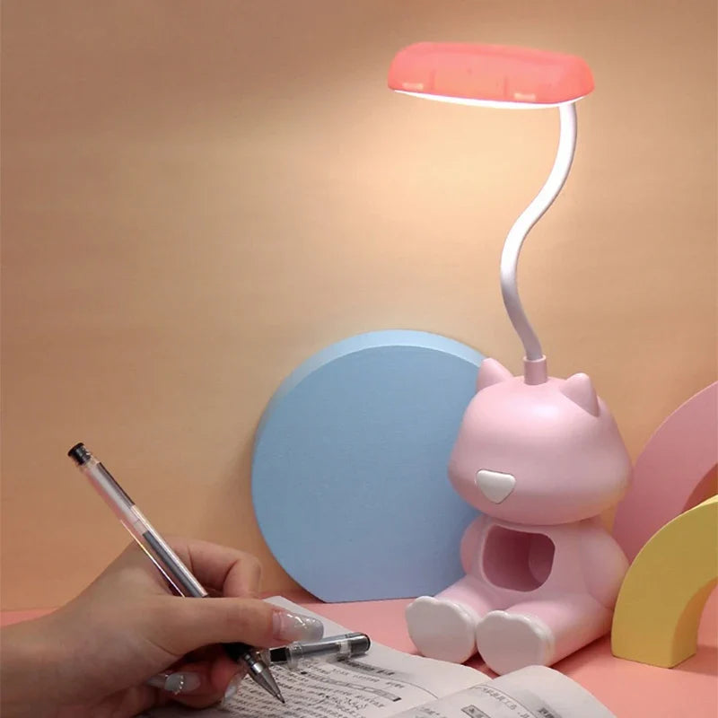Kawaii Cat Flexible Desk Lamp