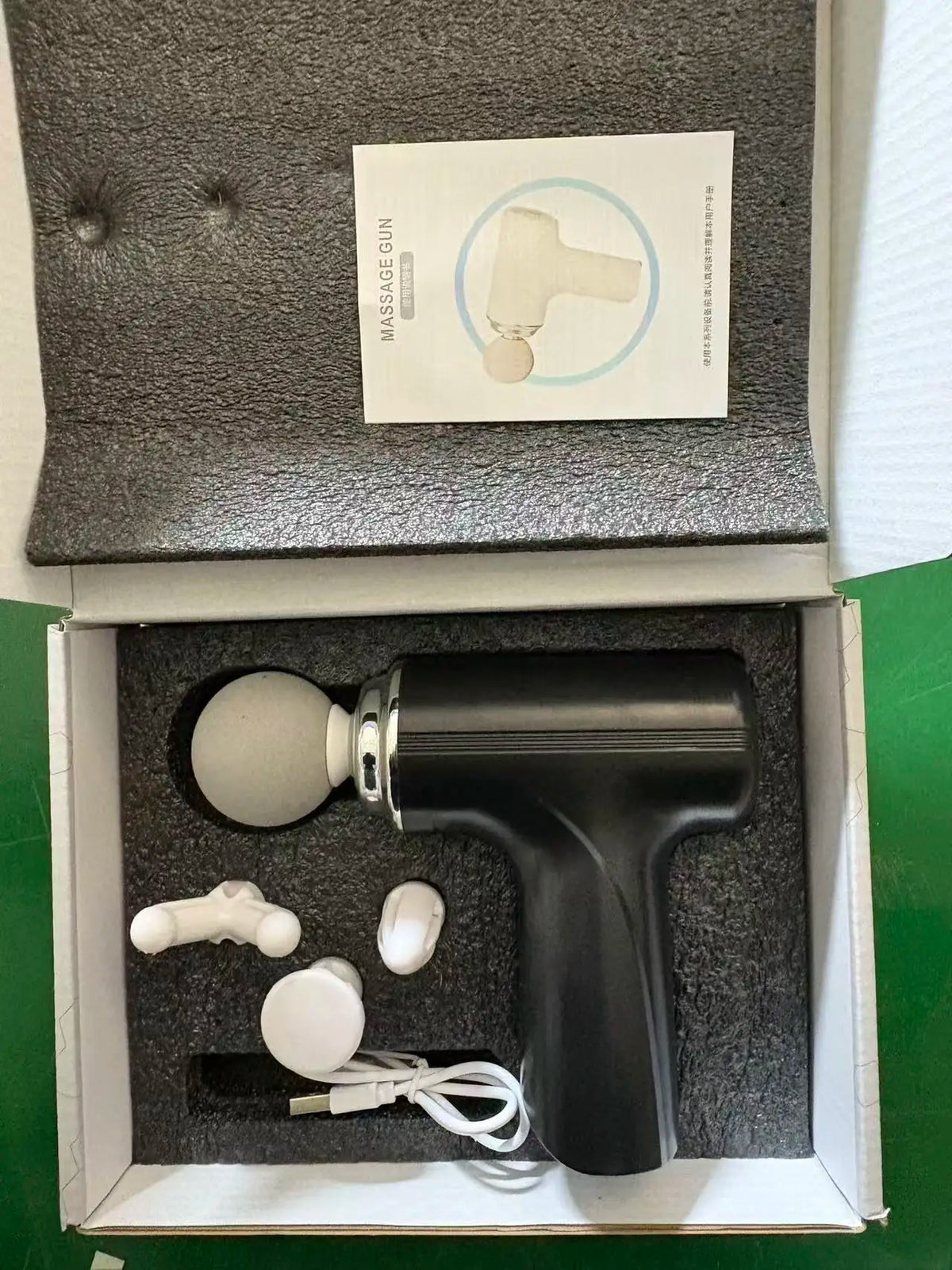 Mini Handheld Massage Gun — Portable Deep Tissue Massager