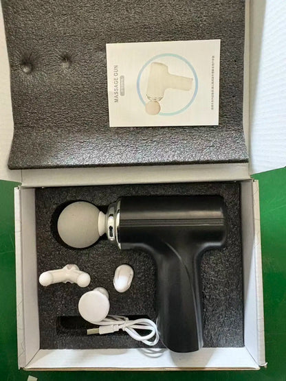 Mini Handheld Massage Gun — Portable Deep Tissue Massager