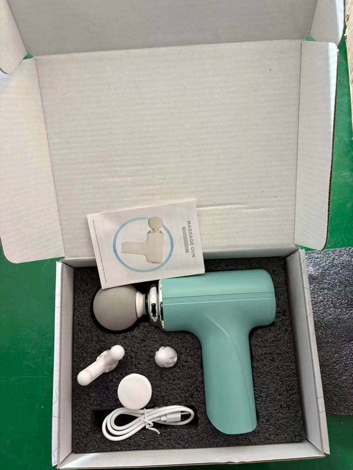 Mini Handheld Massage Gun — Portable Deep Tissue Massager