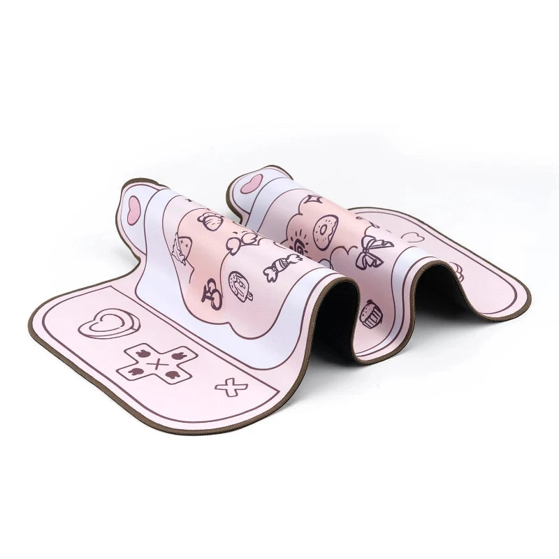 Kawaii Bunnies at High Tea Desk Pad XL