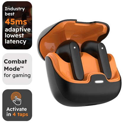 Wireless Bluetooth 5.4 Earbuds with Noise-Cancelling Microphones