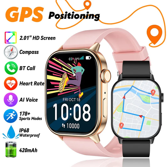 Bluetooth Smartwatch with Fitness Tracking