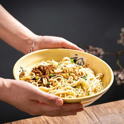Shatterproof Melamine Ramen & Noodle Bowl – Japanese Commercial-Grade Soup Bowl