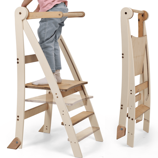Adjustable Montessori Tower - Kids Step Stool