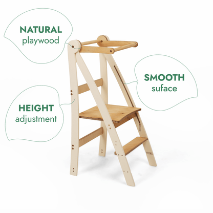 Adjustable Montessori Tower - Kids Step Stool