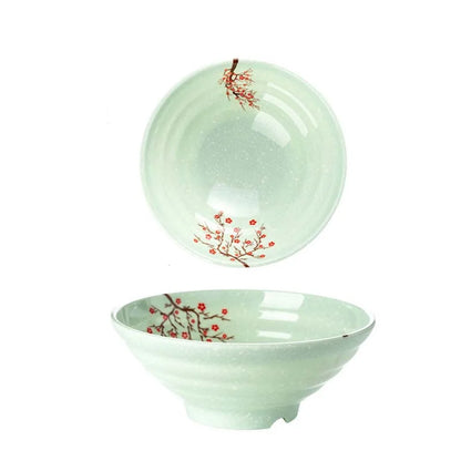 Shatterproof Melamine Ramen & Noodle Bowl – Japanese Commercial-Grade Soup Bowl